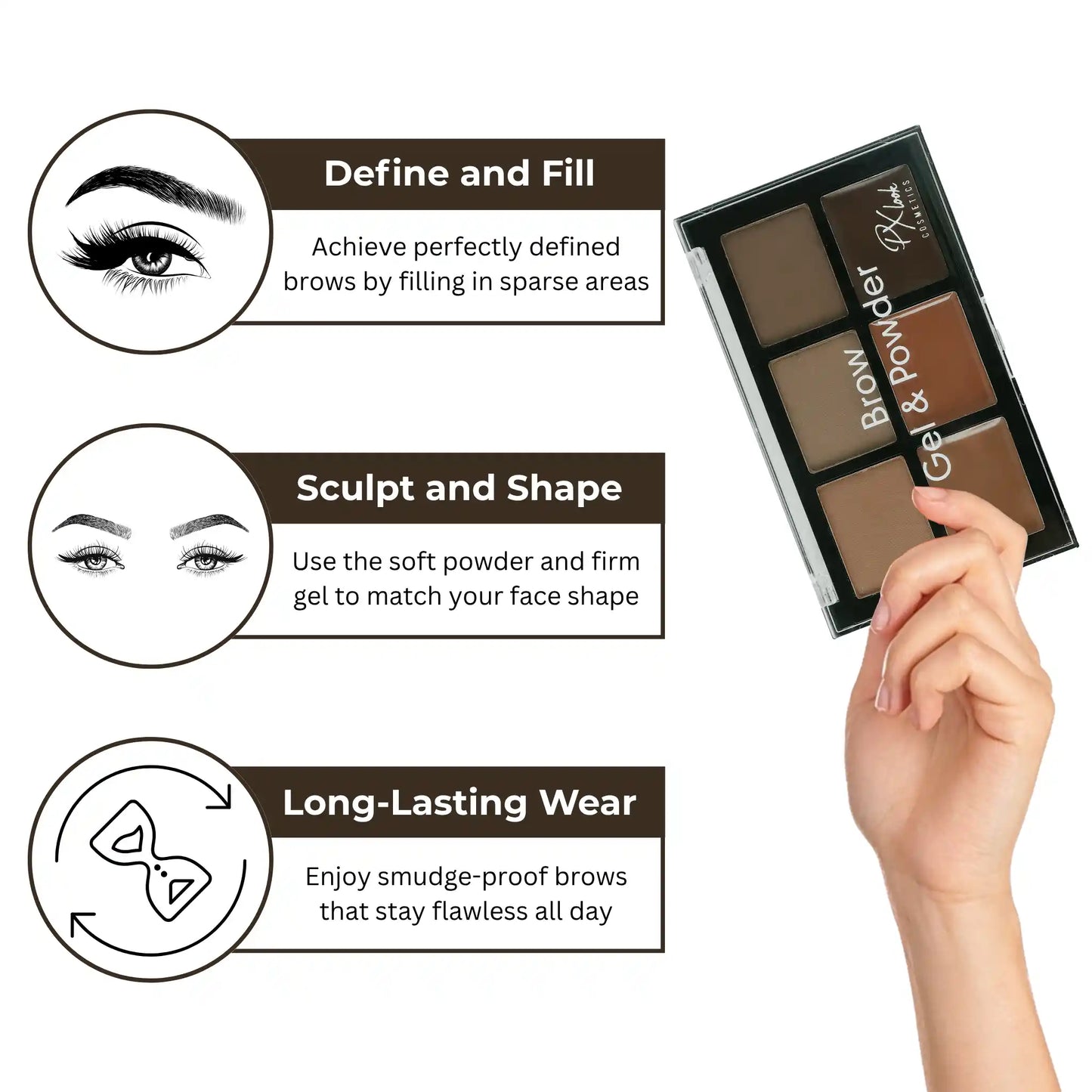 Eyebrow Gel and Powder