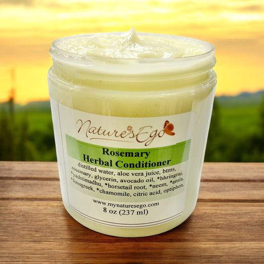 Rosemary Herbal Conditioner (all hair types, locs, bhringraj, amla, yashtimadhu, neem)
