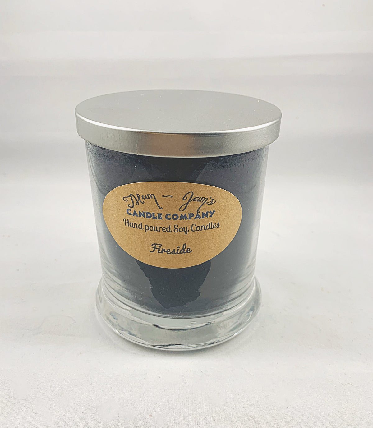 Bougie de Soja Fireside – Parfum Boisé Chaleureux et Fumé | Mam Jam’s