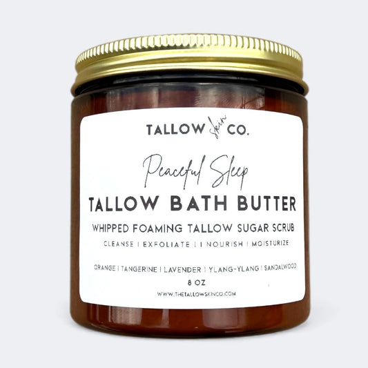 FOAMING TALLOW BATH BUTTER | PEACEFUL SLEEP