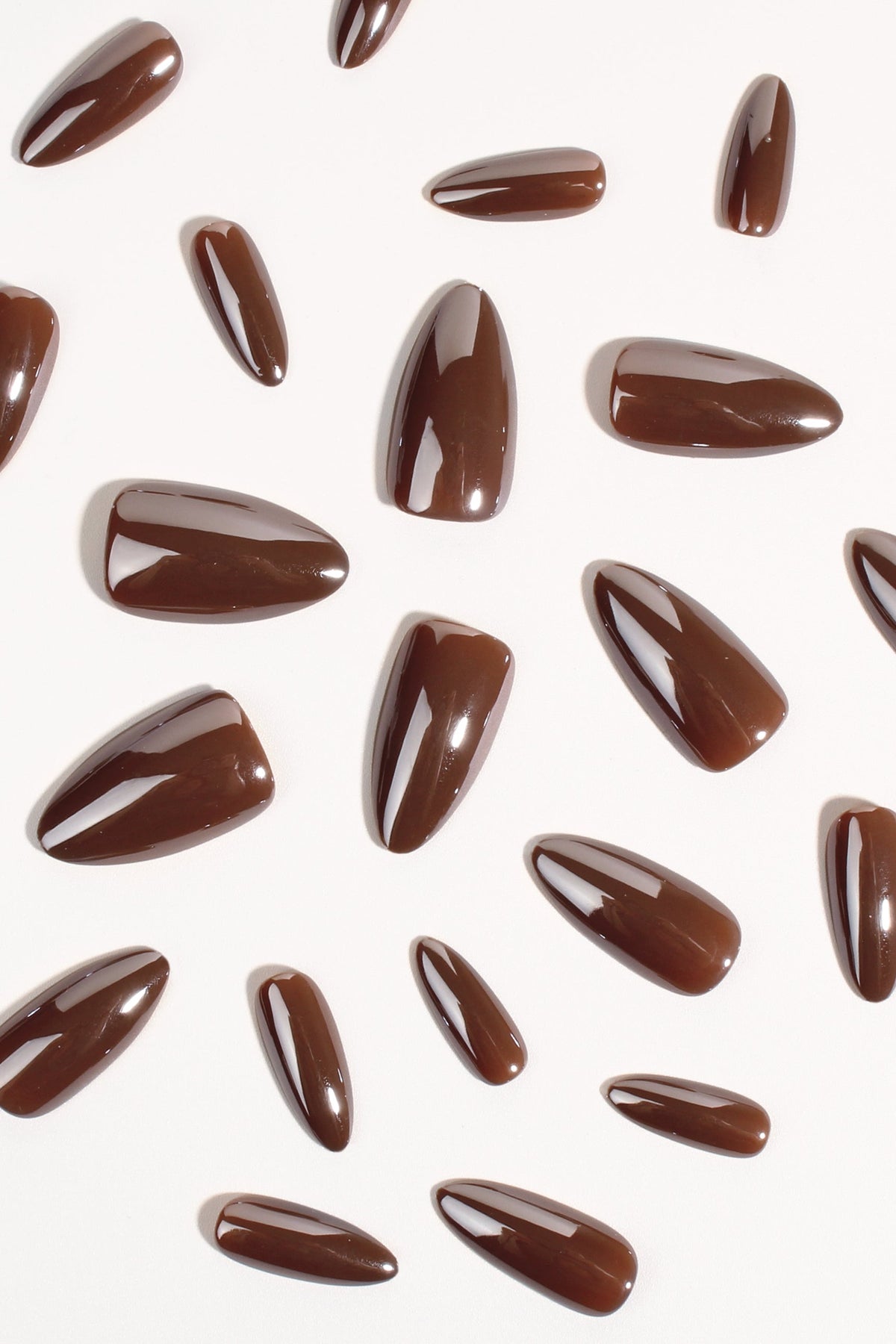 Brown Sugar Pop | Uñas postizas suaves y duraderas