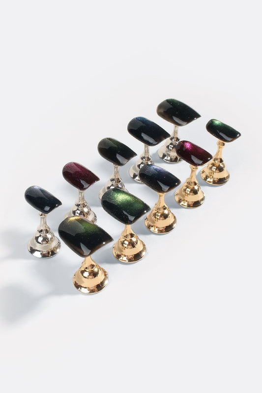 Aurora Mística | Uñas de gel profesionales hechas a mano