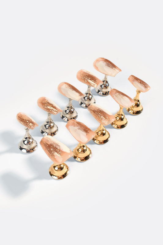 Crema dorada | Uñas de gel profesionales hechas a mano