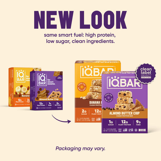 Almond Butter Chip & Banana Nut (24 Bars)