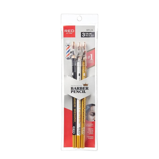 Barber Pencil Set 3PCS by Red by Kiss – Precision Hair & Beard Outlining