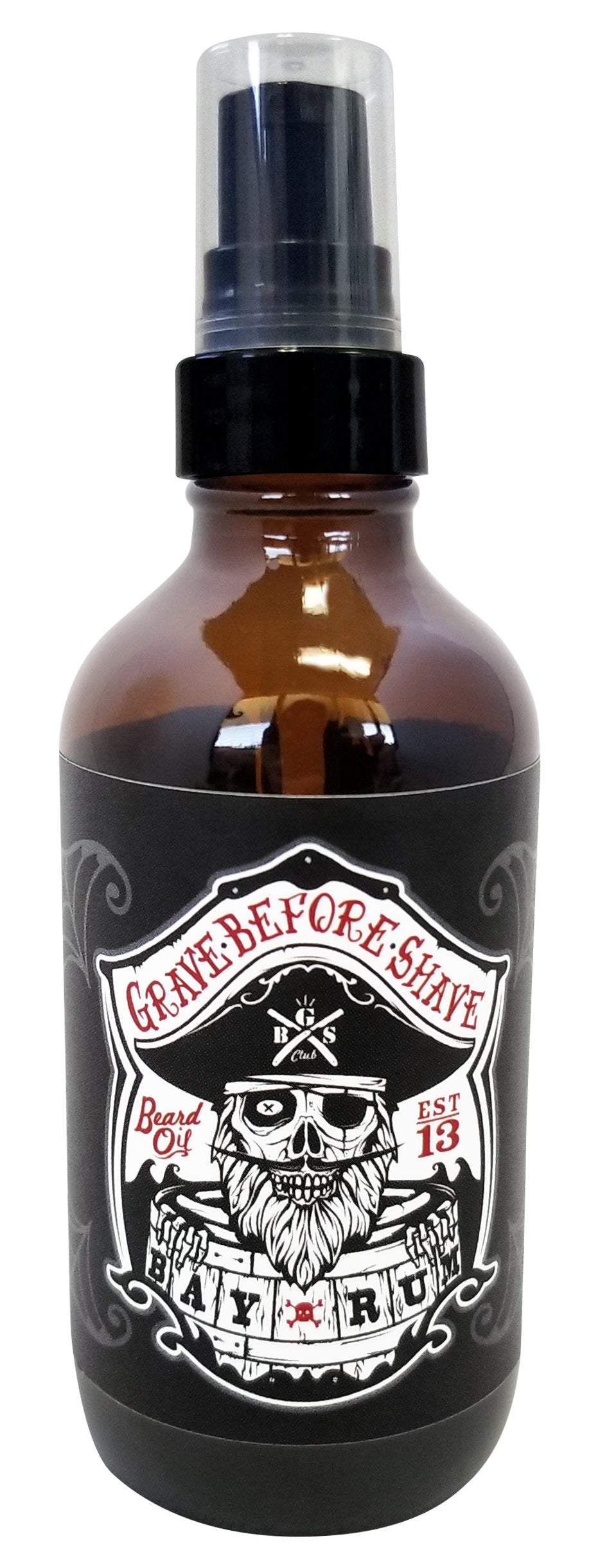 4oz. BIG BOTTLE OF GRAVE BEFORE SHAVE™ BEARD OIL
