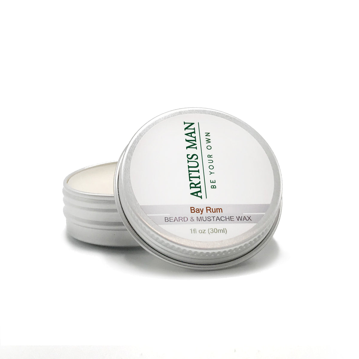 Cera para barba y bigote Bay Rum