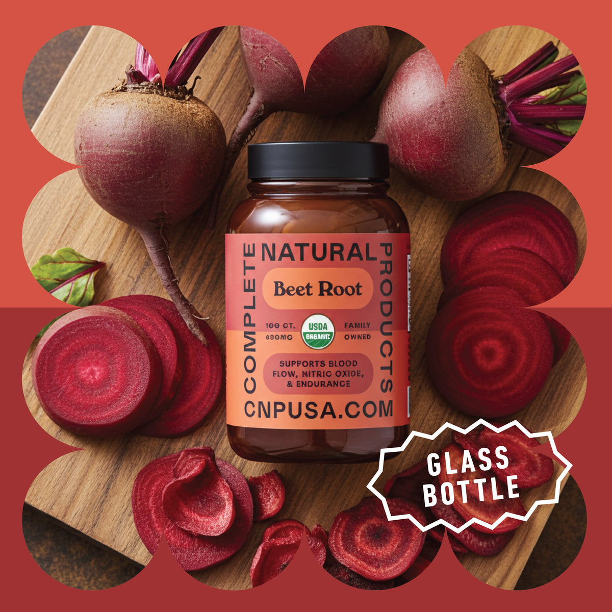 Organic Beet Root Capsules
