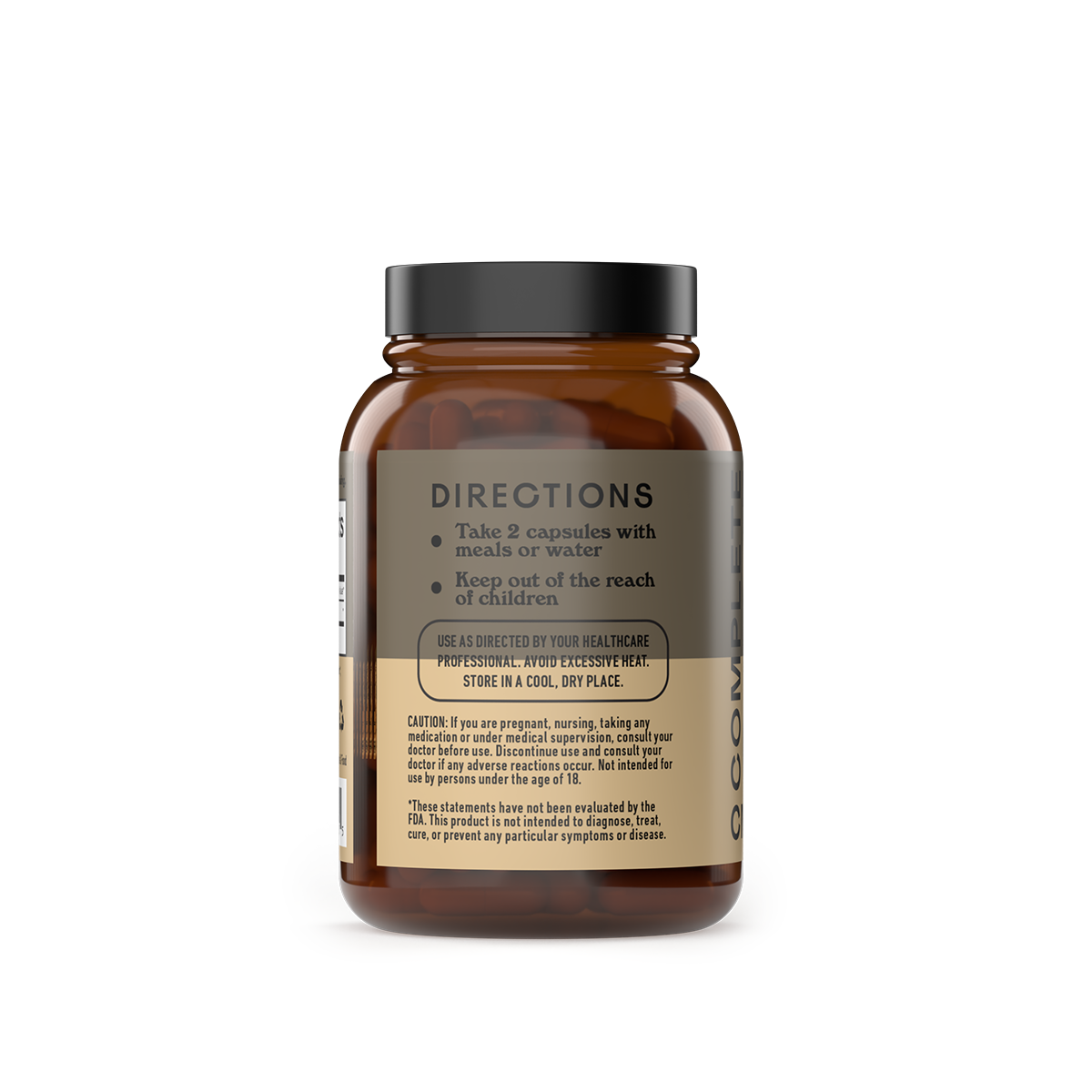 Organic Black Maca Root Capsules