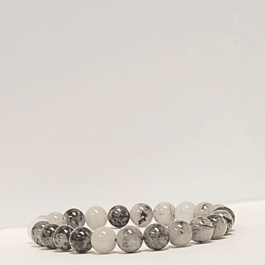 Black Hair Quartz Bracelet - Energy