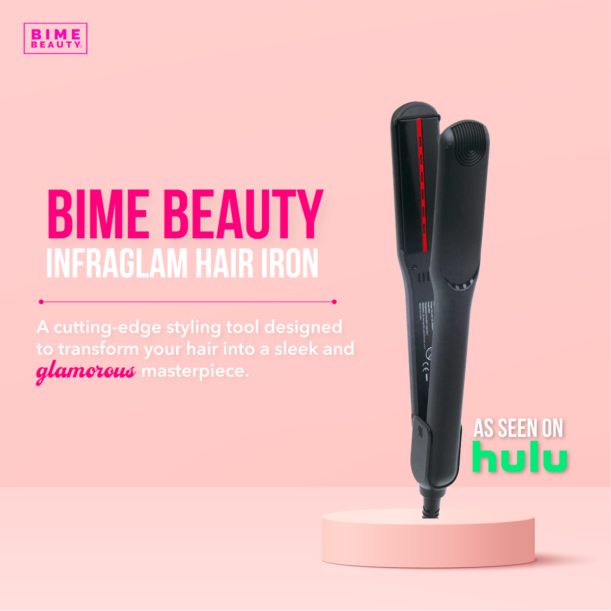 Plancha iluminadora para el cabello InfraGlam