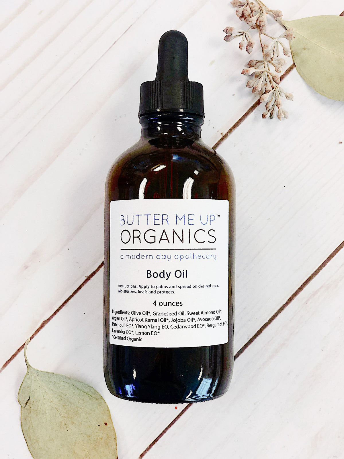 Aceite corporal orgánico / Aceite corporal / Hidratante / Aceites orgánicos / Fórmula para piel seca