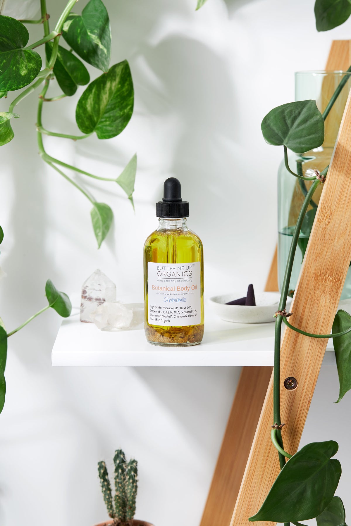 Aceite corporal botánico - COLECCIÓN BOTÁNICA - Loción corporal hidratante orgánica