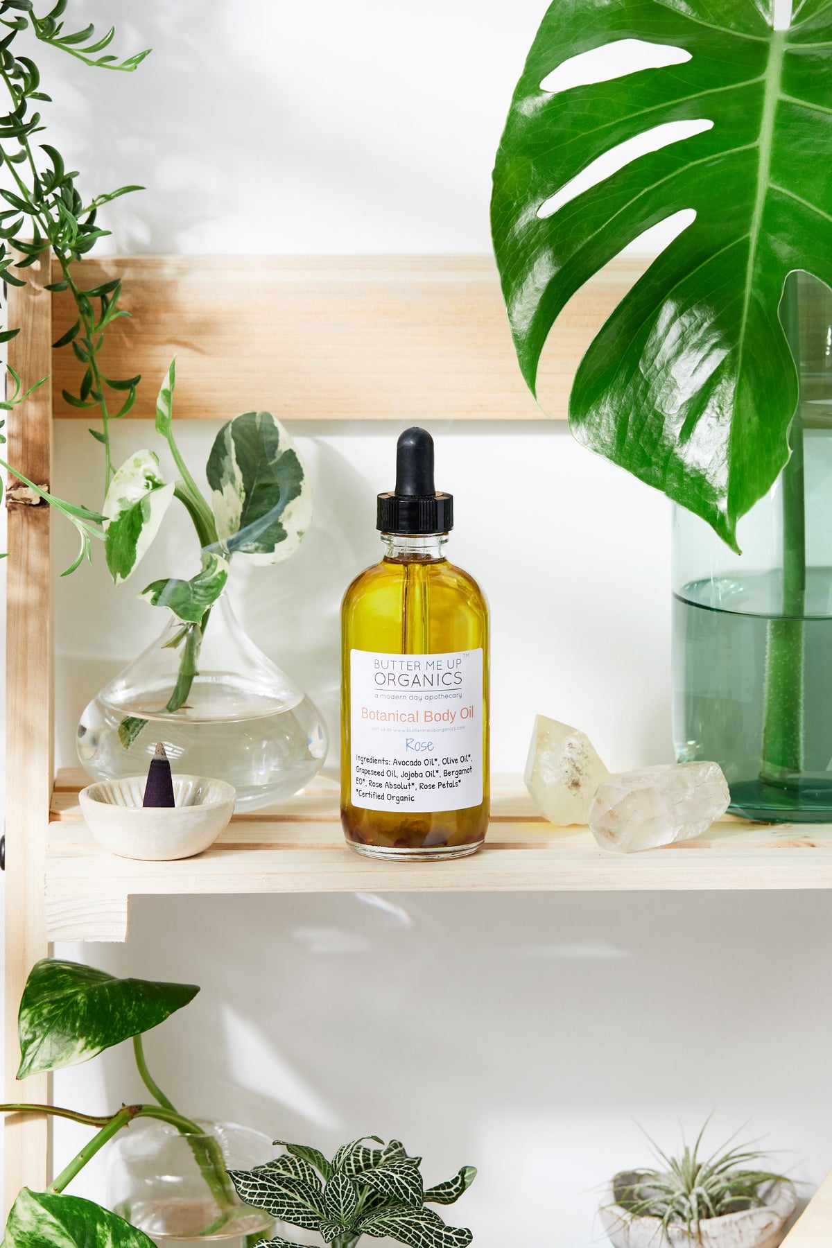 Aceite corporal botánico - COLECCIÓN BOTÁNICA - Loción corporal hidratante orgánica
