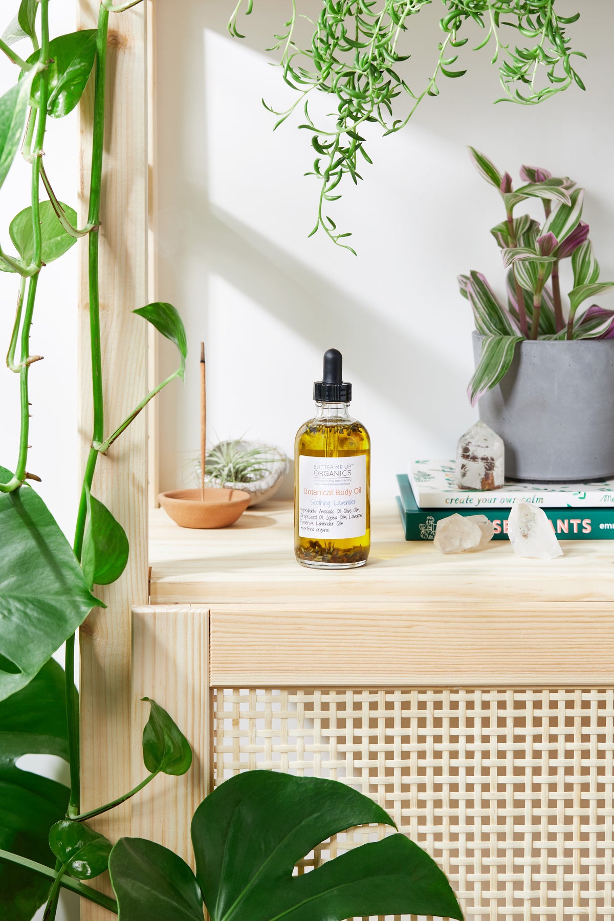 Aceite corporal botánico - COLECCIÓN BOTÁNICA - Loción corporal hidratante orgánica