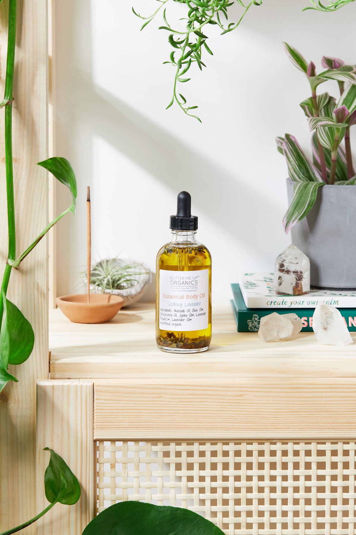 Aceite corporal botánico - COLECCIÓN BOTÁNICA - Loción corporal hidratante orgánica