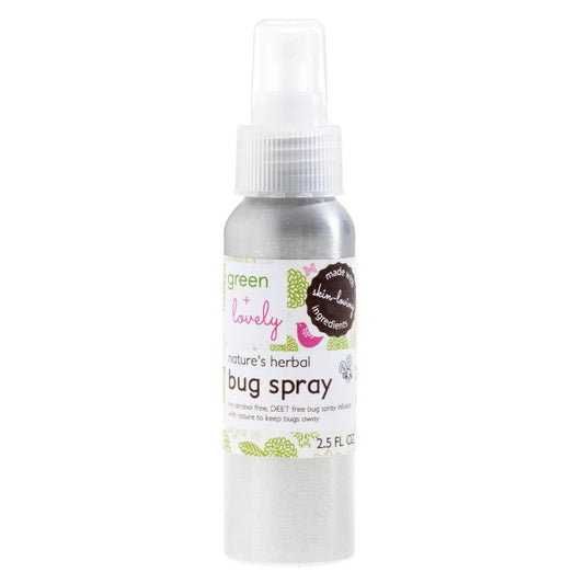 Nature’s Herbal Bug Spray, Mosquito Repellent - Deet Free + Alcohol Free