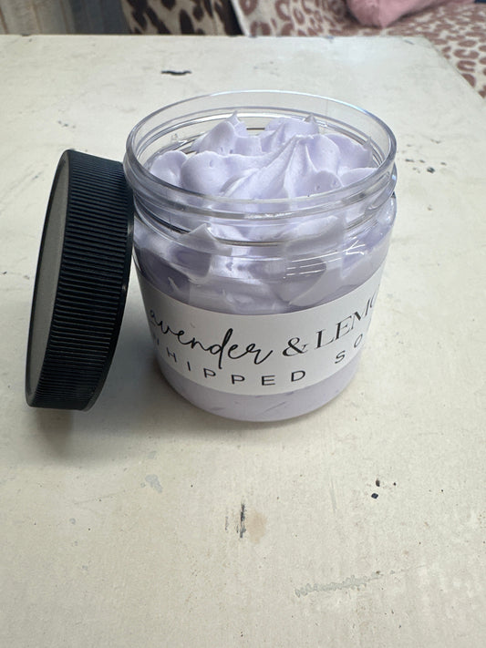 Lavender & Lemon Whipped Soap