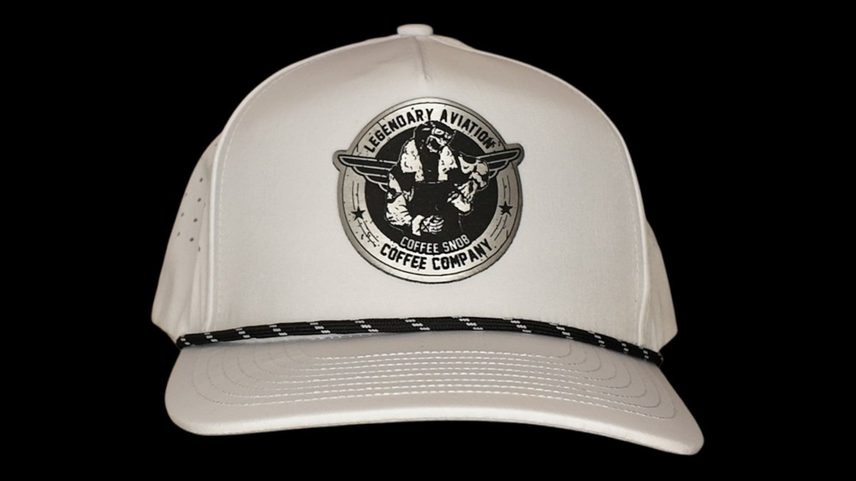 Gorra de aviador de alto rendimiento con calavera legendaria