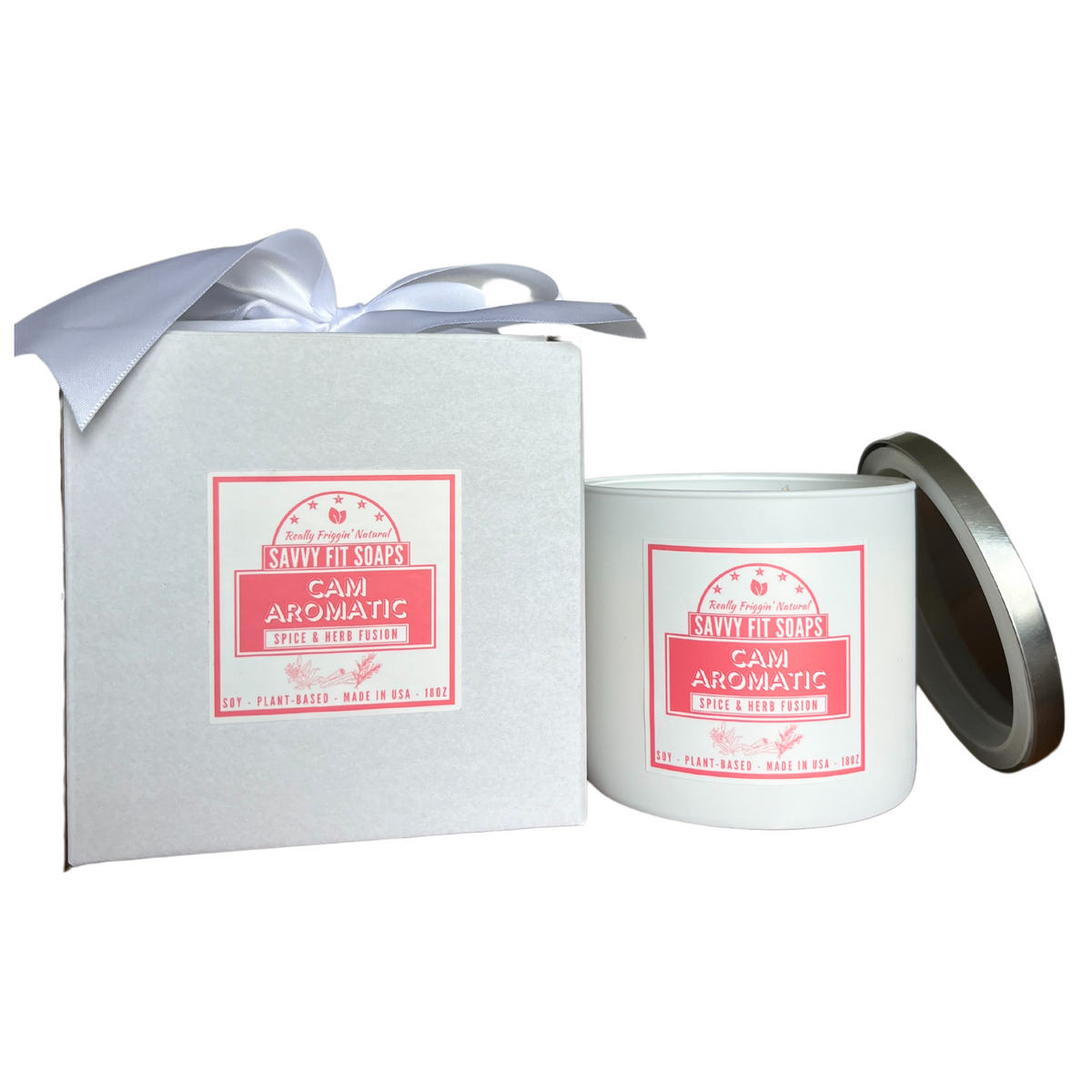 CAM AROMATIC - Vela de soja, hierbas y especias