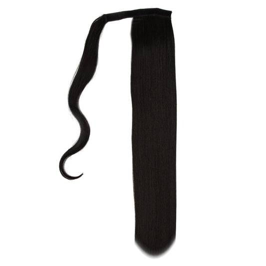 Copy Her Ponytail Hairstyle with JB 27" Straight Clip-In Ponytail