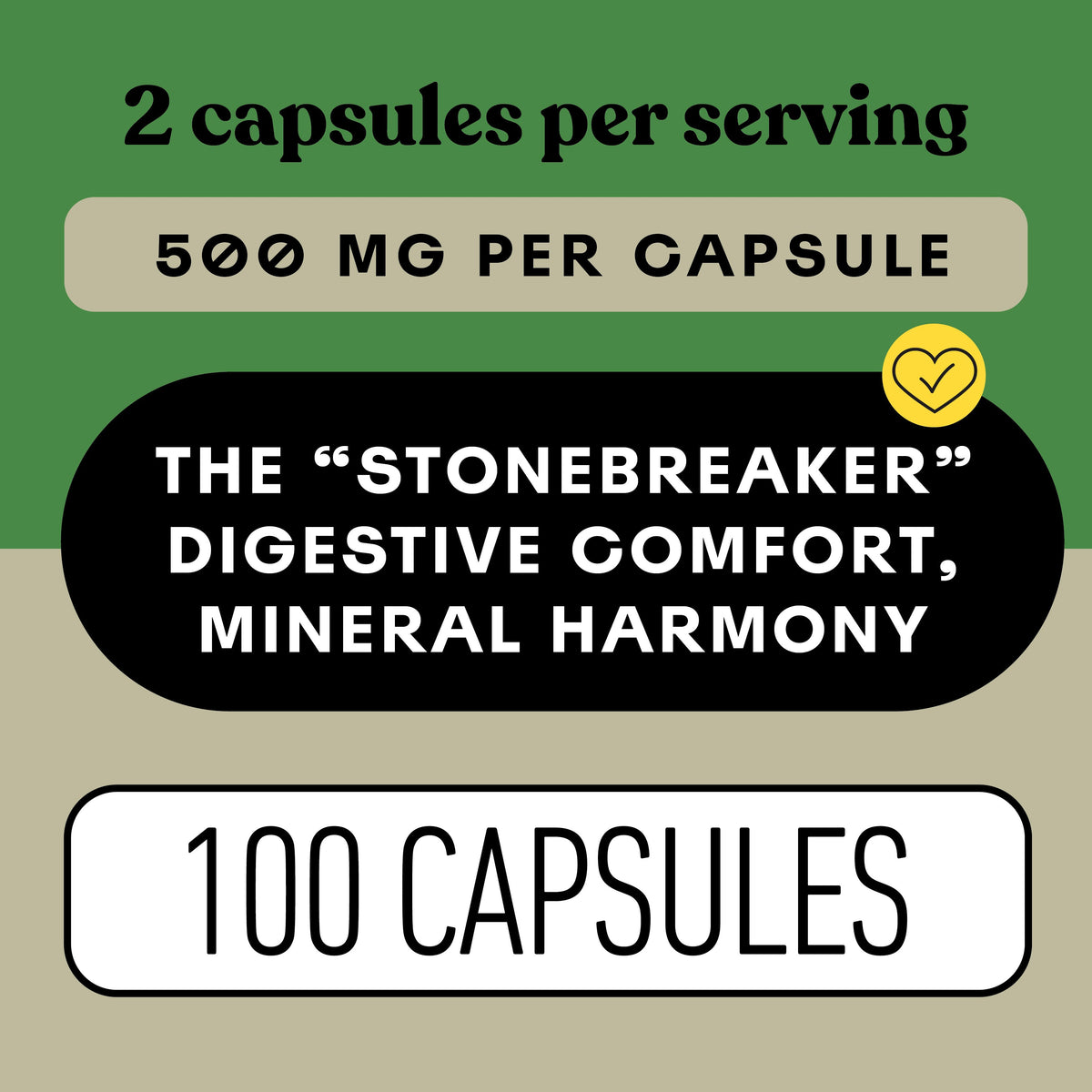 Organic Chanca Piedra Capsules