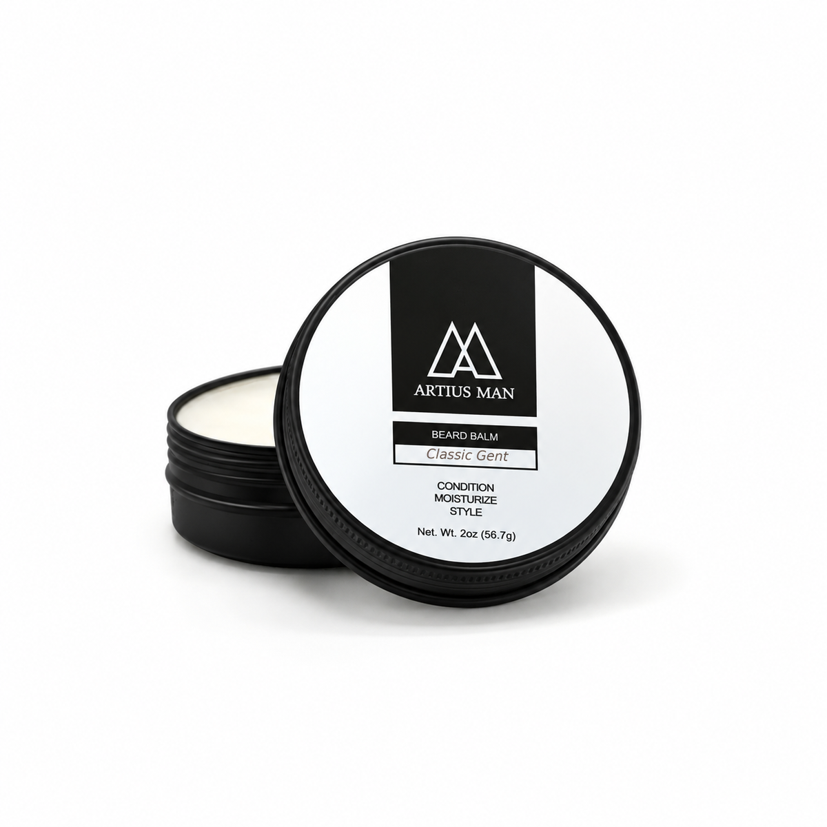 Bálsamo para barba de sándalo natural Classic Gentleman