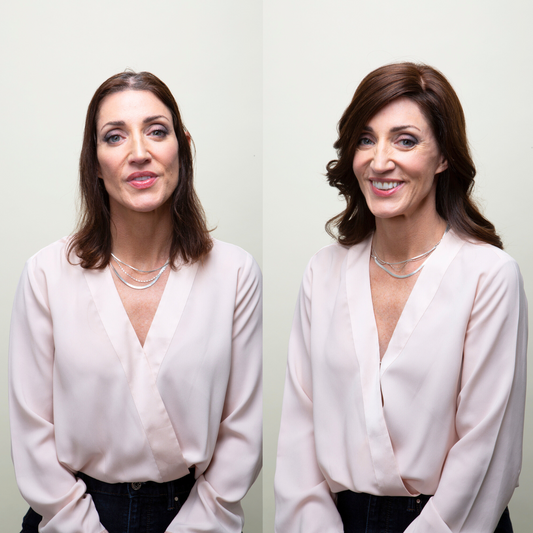 Clio 14 L French | Remy Human Hair Topper (Hand-Tied)