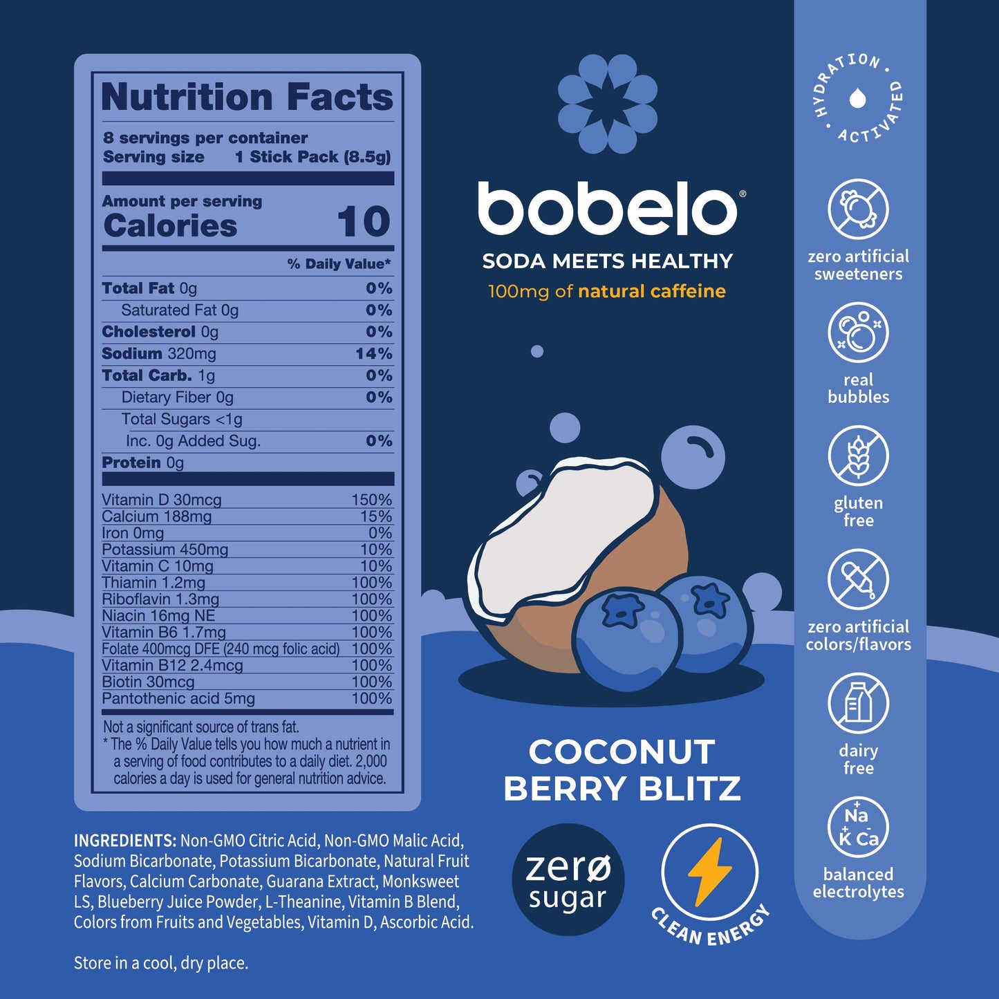 Clean Energy Coconut Berry Blitz- Holiday Deal!