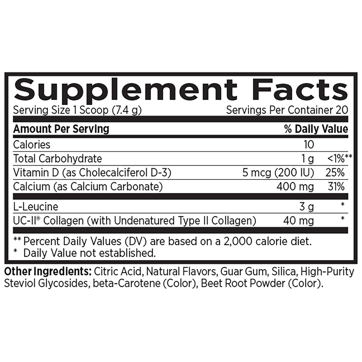 MRI Performance Collagen Joint + Muscle + Bone Support (20 Servings)