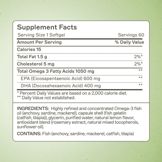 - Complete Omega-3 Softgels -