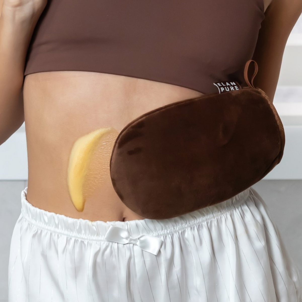Guante de bronceado reutilizable