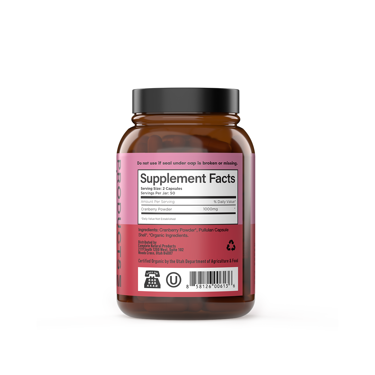 Organic Cranberry Capsules