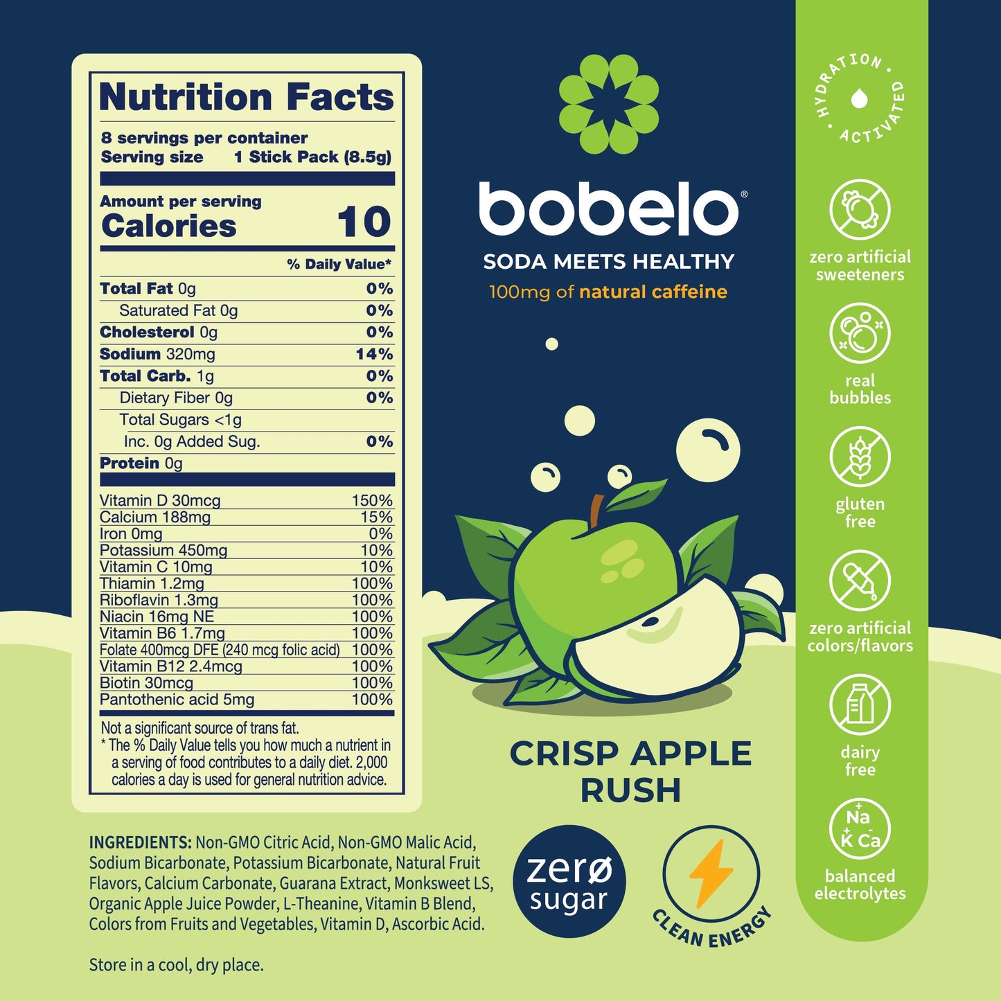 Clean Energy Crisp Apple Rush- Holiday Deal!