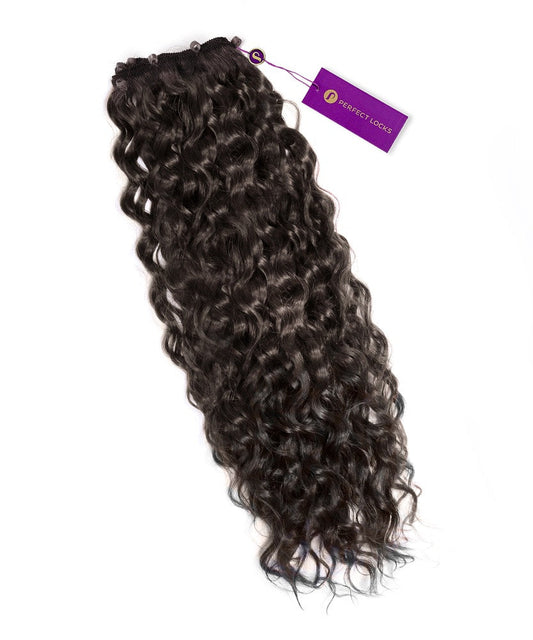 Curly Beaded Weft Rows