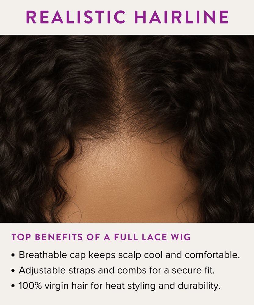 Curly Full Lace Wig