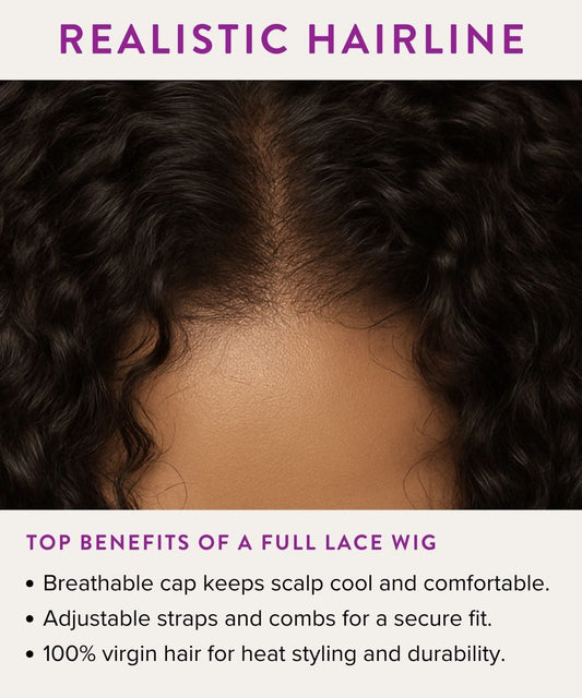 Curly Full Lace Wig
