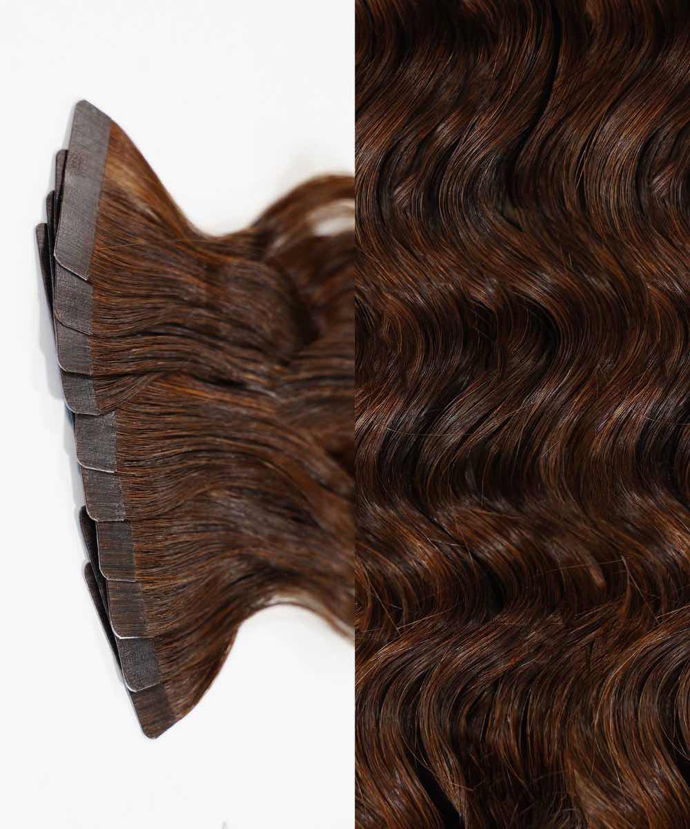 Curly Classic Tape-In Hair Extensions
