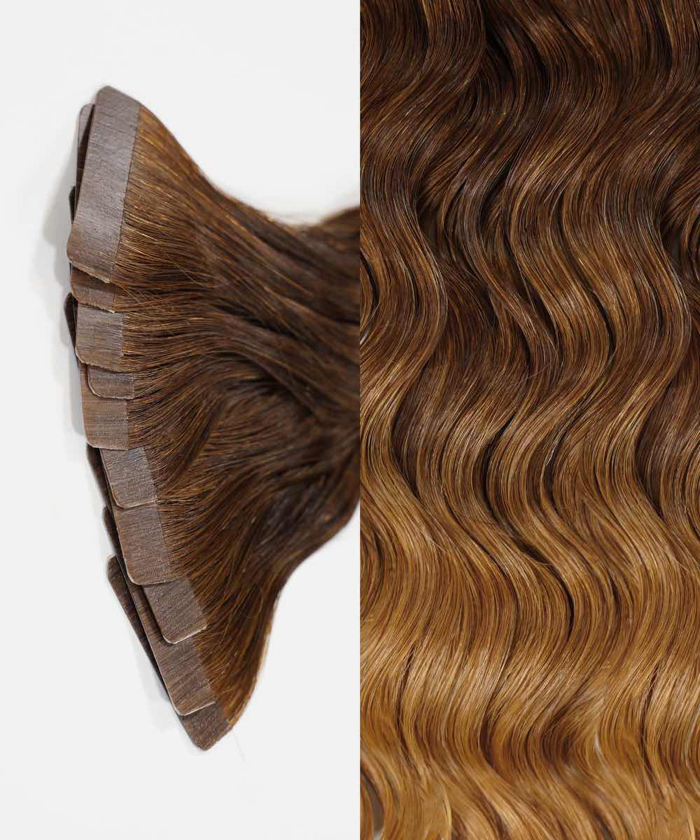 Curly Classic Tape-In Hair Extensions