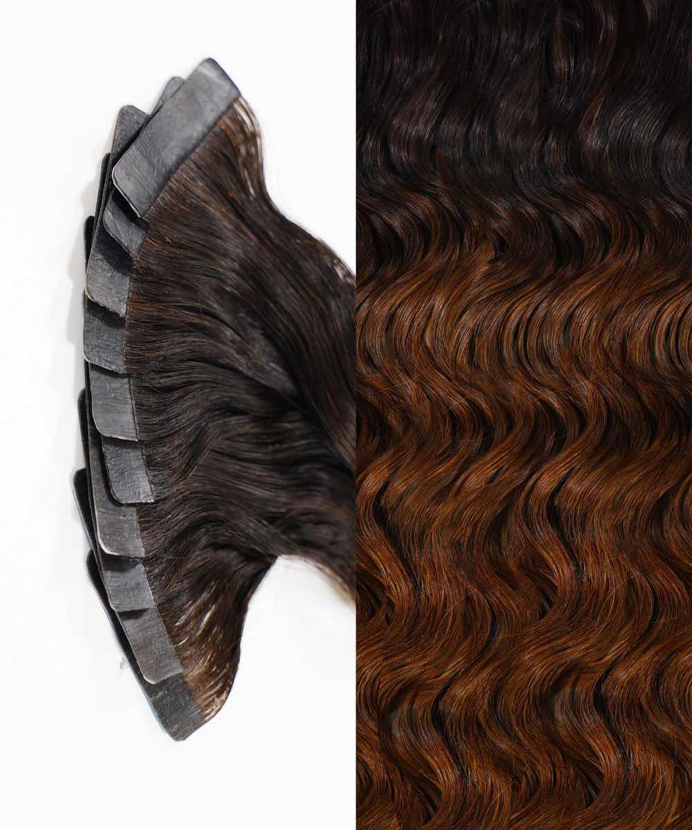 Curly Classic Tape-In Hair Extensions