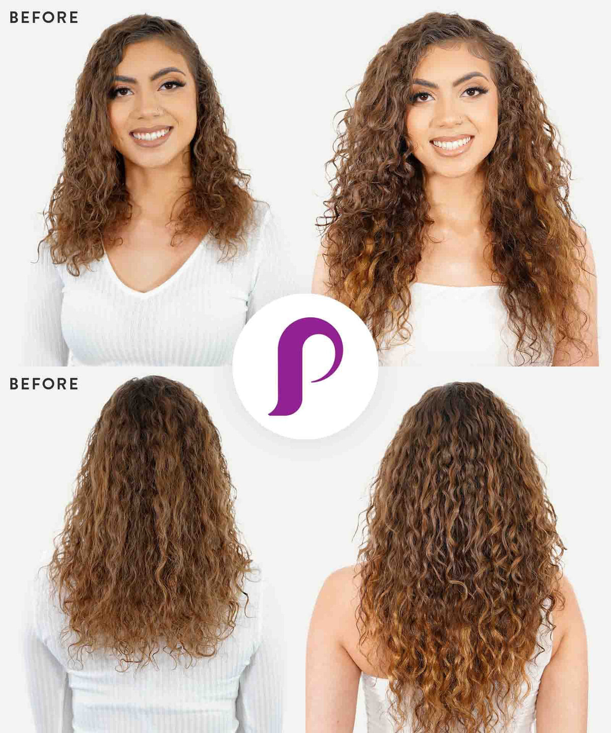 Curly Classic Tape-In Hair Extensions