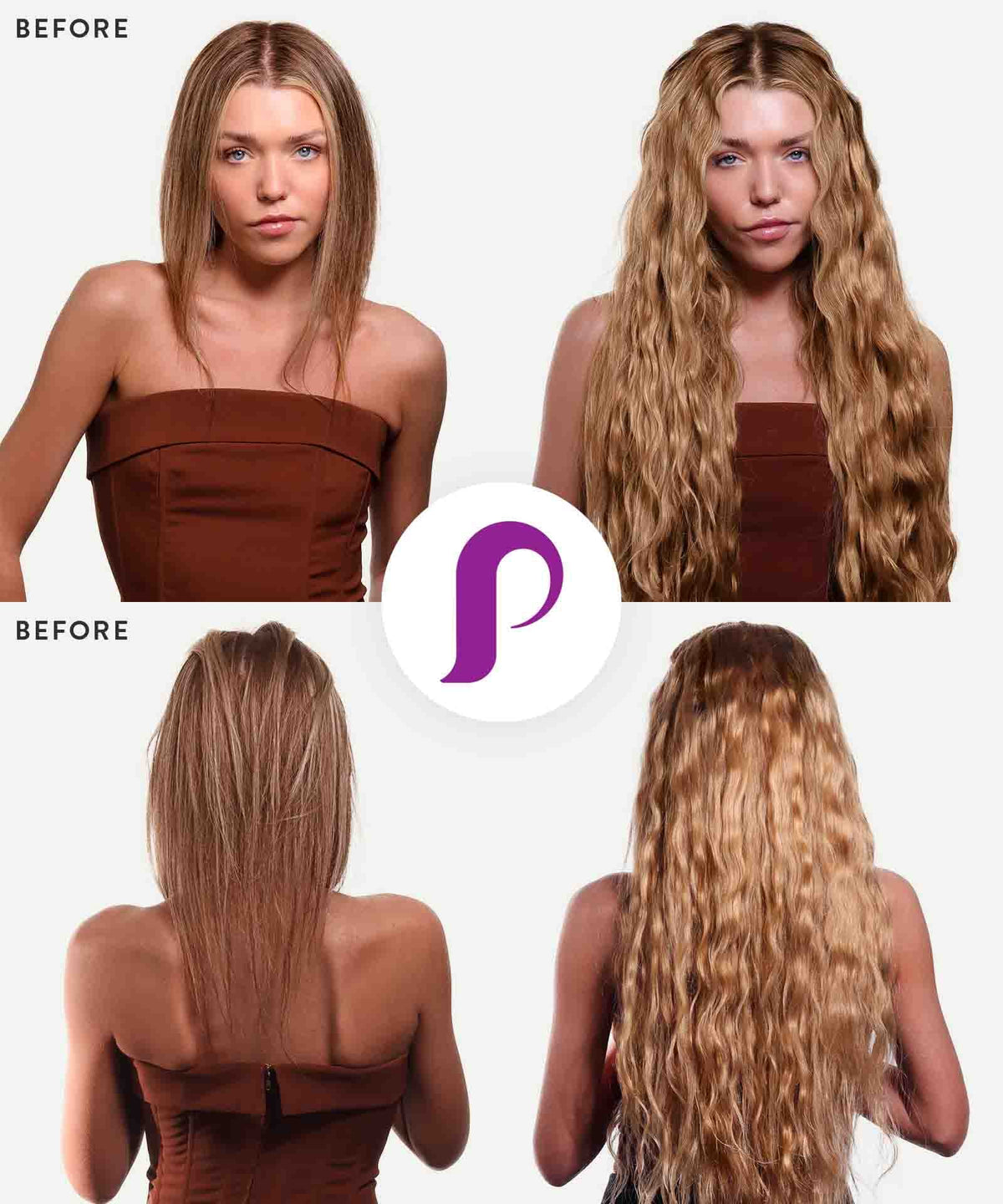 Curly Classic Tape-In Hair Extensions