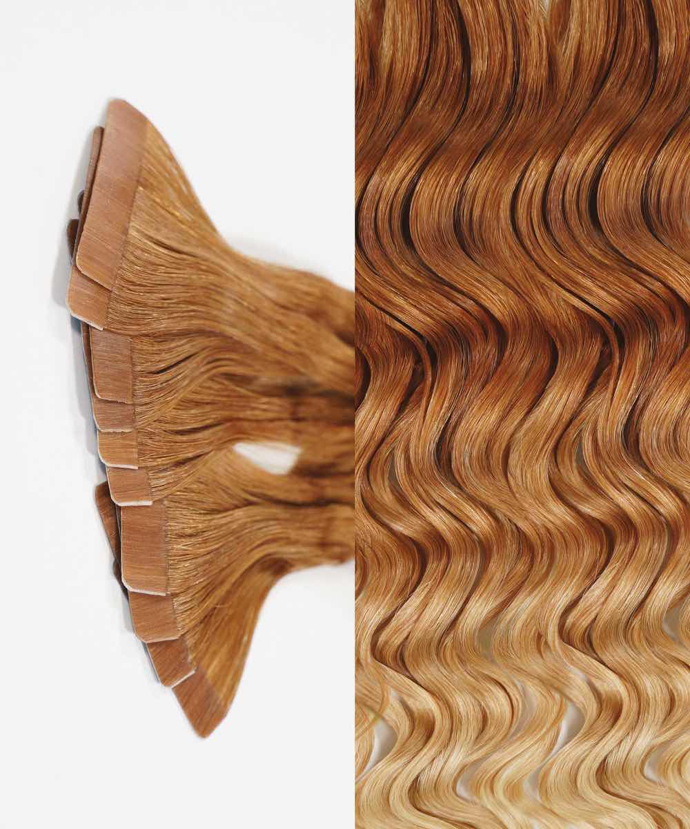 Curly Classic Tape-In Hair Extensions