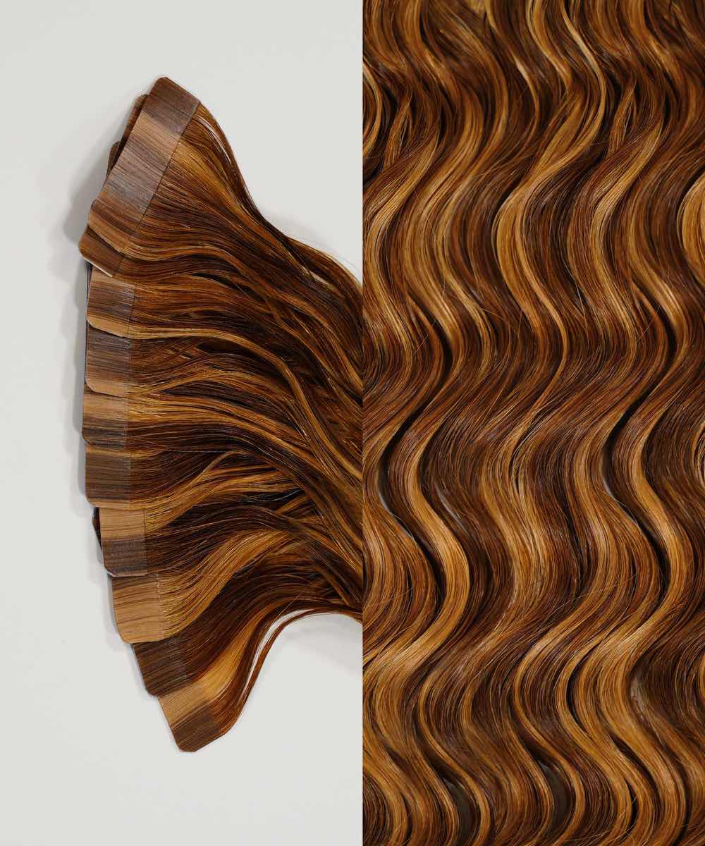 Curly Classic Tape-In Hair Extensions