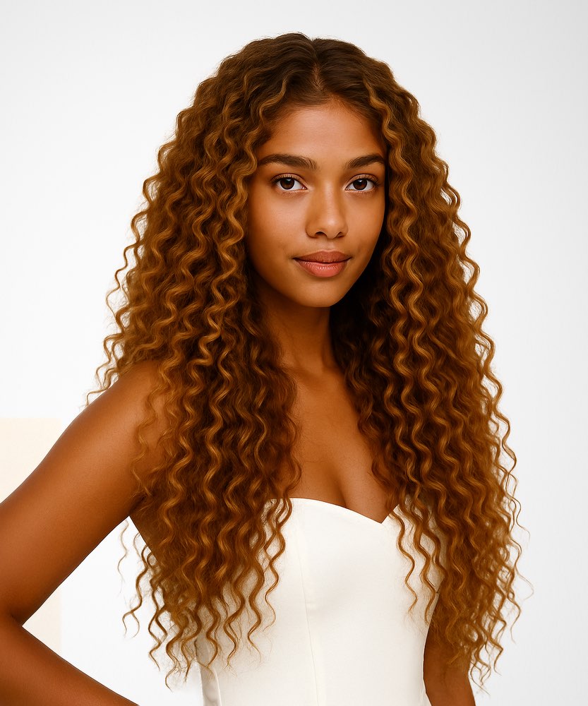 Curly U-Part Wig