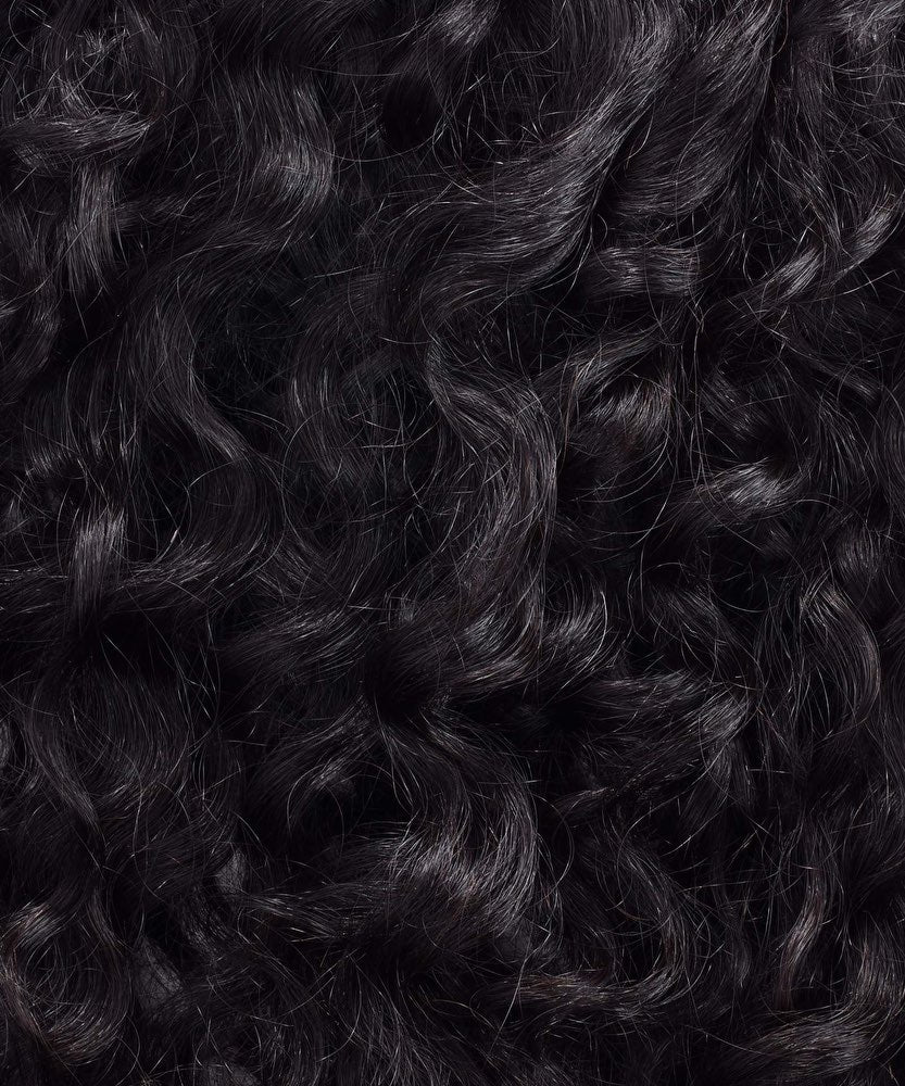 Trama de máquina de cabello virgen rizado