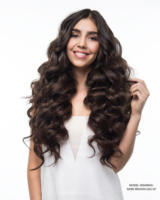 Dark Brown (2A) 22" 220g