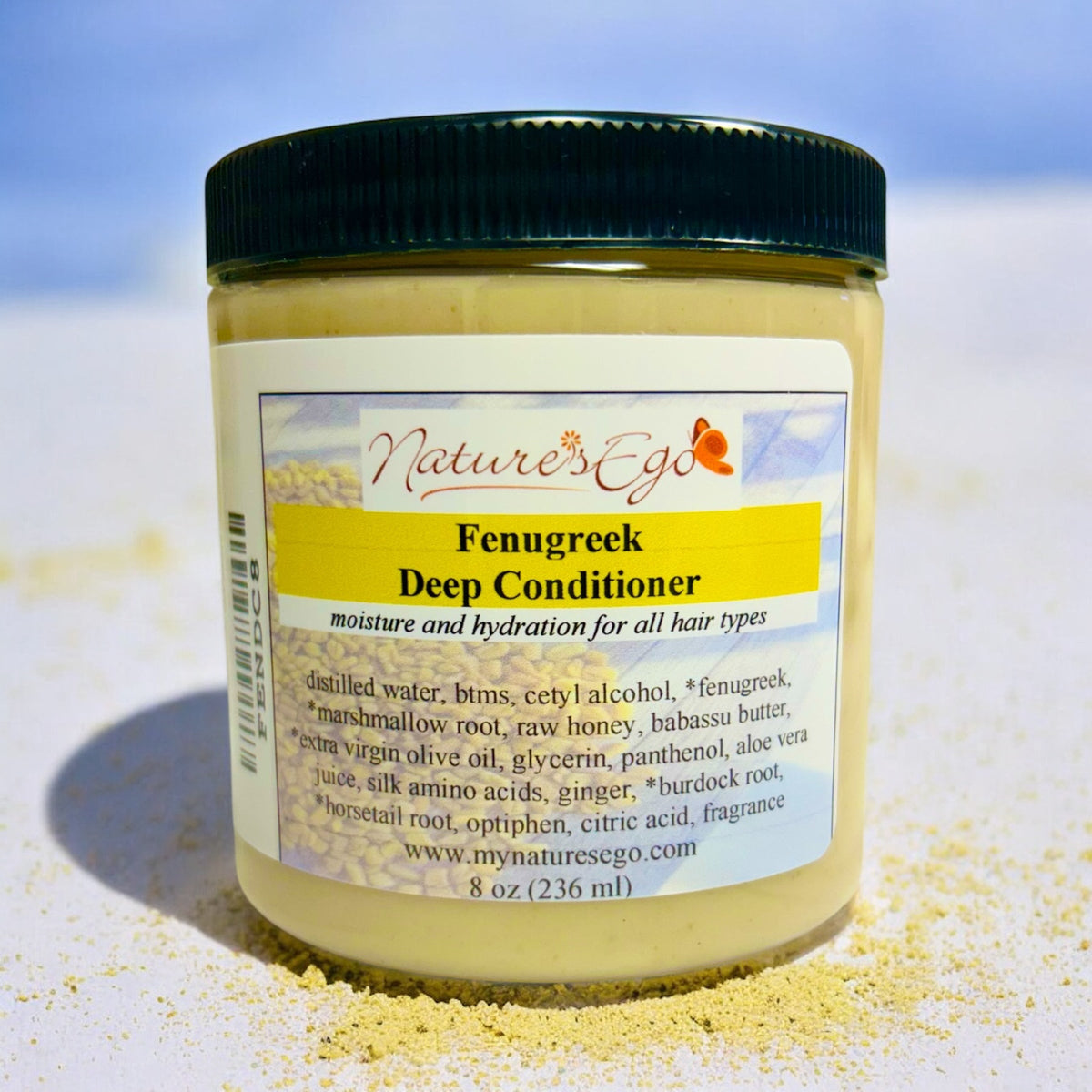 Fenugreek Deep Conditioner ( babassu, ginger, horsetail, burdock, marshmallow)