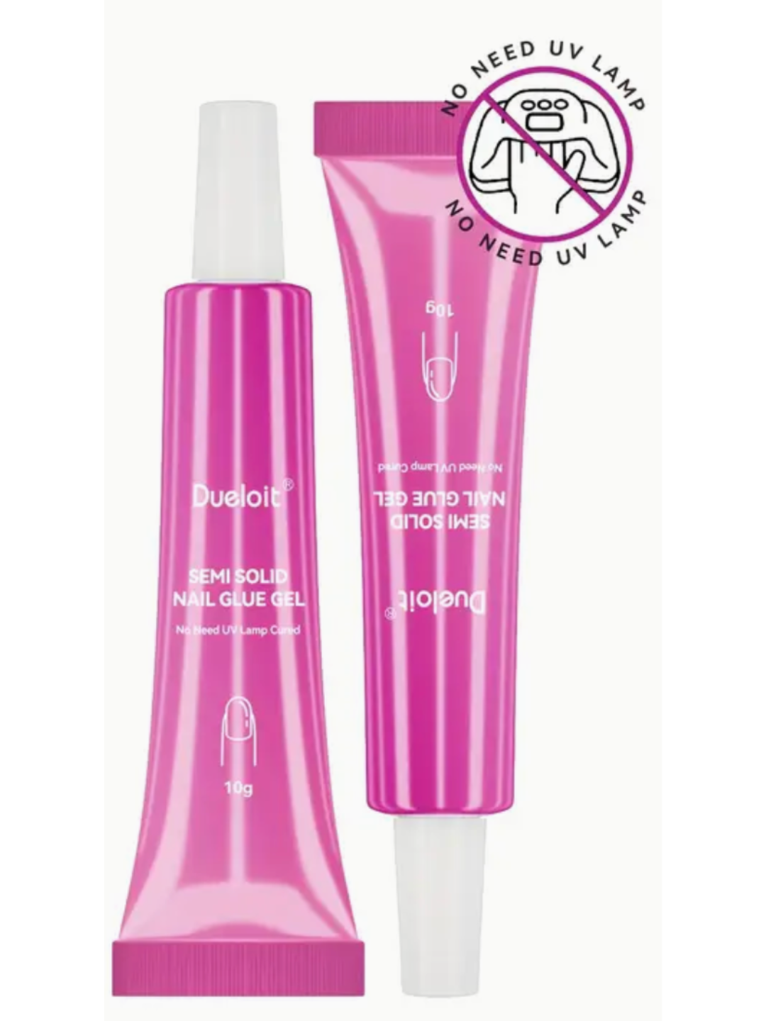 No UV Semi Solid Nail Glue