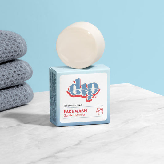 Dip Face Wash Gentle Cleansing Bar - Fragrance Free